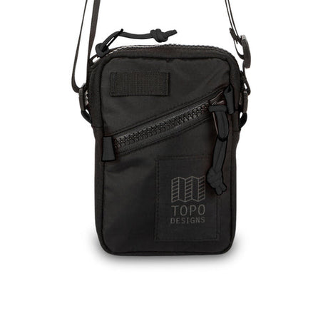 Topo Designs Mini Shoulder Bag Black Black/black/black