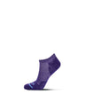 Fits Electric Light Runner Low Sock - Eggplant Eggplant