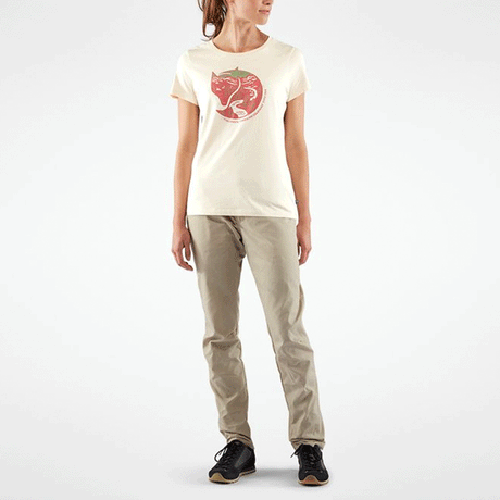 Fjallraven Women's Arctic Fox T-Shirt 113_Chalk White