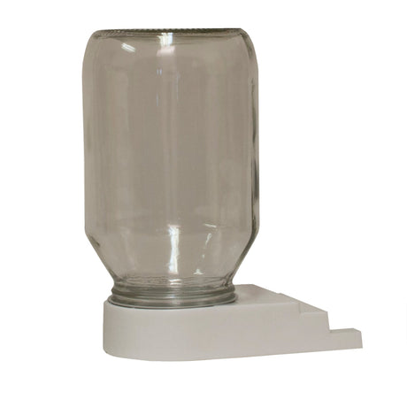 Harvest Lane Honey Entrance Bee Feeder with Jar