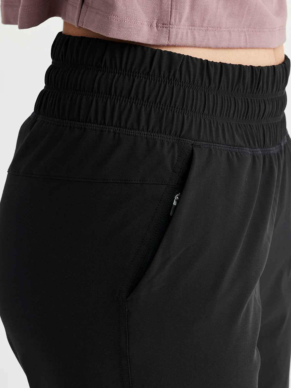 Free Fly Apparel Women's Bamboo-Lined Breeze Pull-On Jogger - Black Black