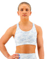 Tyr Women's Crossback Sports Bra Whiteout Camo