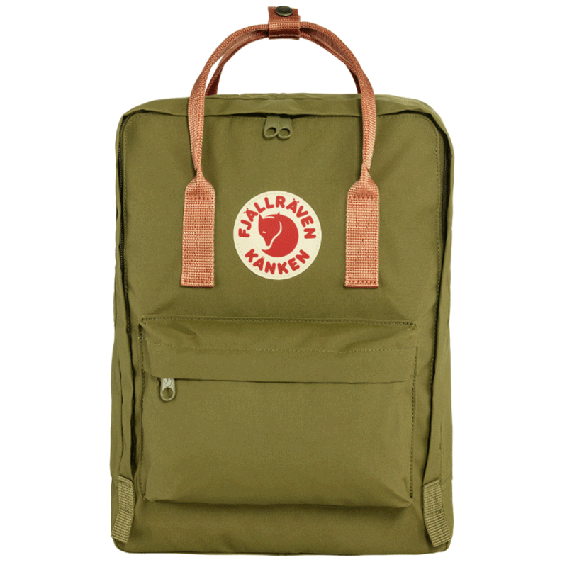 Fjallraven KÅNKEN 631-241_Foliage Green/Peach Sand