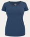 Noble Outfitters Tug Free Tee V-Neck (UPF 50+) Navy Heather