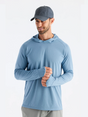 Free Fly Apparel Mens Elevate Hoodie - Blue Fog Blue Fog