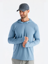 Free Fly Apparel Mens Elevate Hoodie - Blue Fog Blue Fog