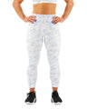 Tyr Women's Base Kinetic High-rise Leggings - Print White