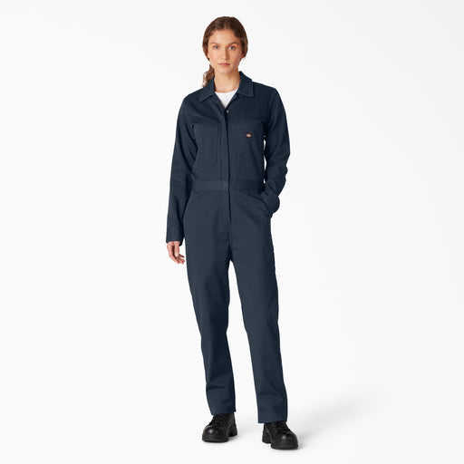 Dickies Women's Long Sleeve Coveralls Dark navy