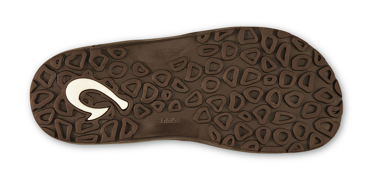 Olukai Men's Ohana Sandal - Dark Wood/Dark Wood