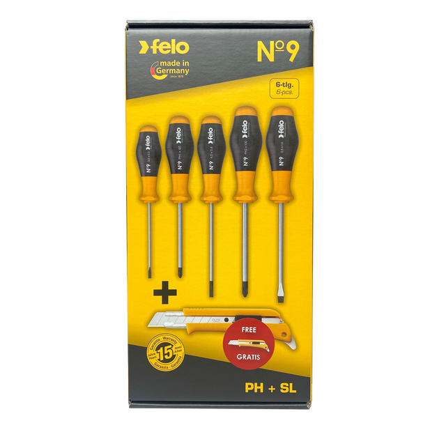 Felo No. 9 Scredriver Set - Set of 5