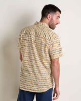 Toad & Co Fletch Short Sleeve Shirt - Umber Hot Sauce Print