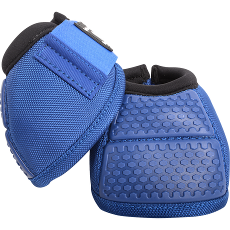 Classic Equine Flexion No Turn Bell Boots - Blue