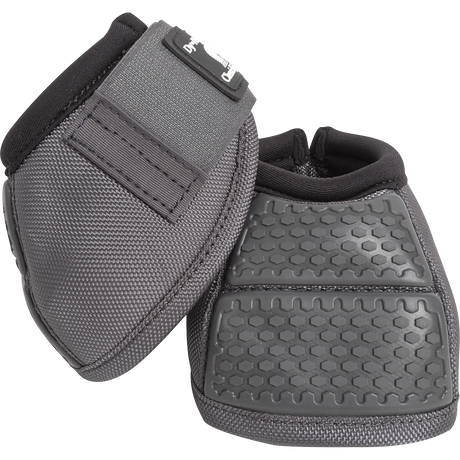 Classic Equine Flexion No Turn Bell Boots - Charcoal