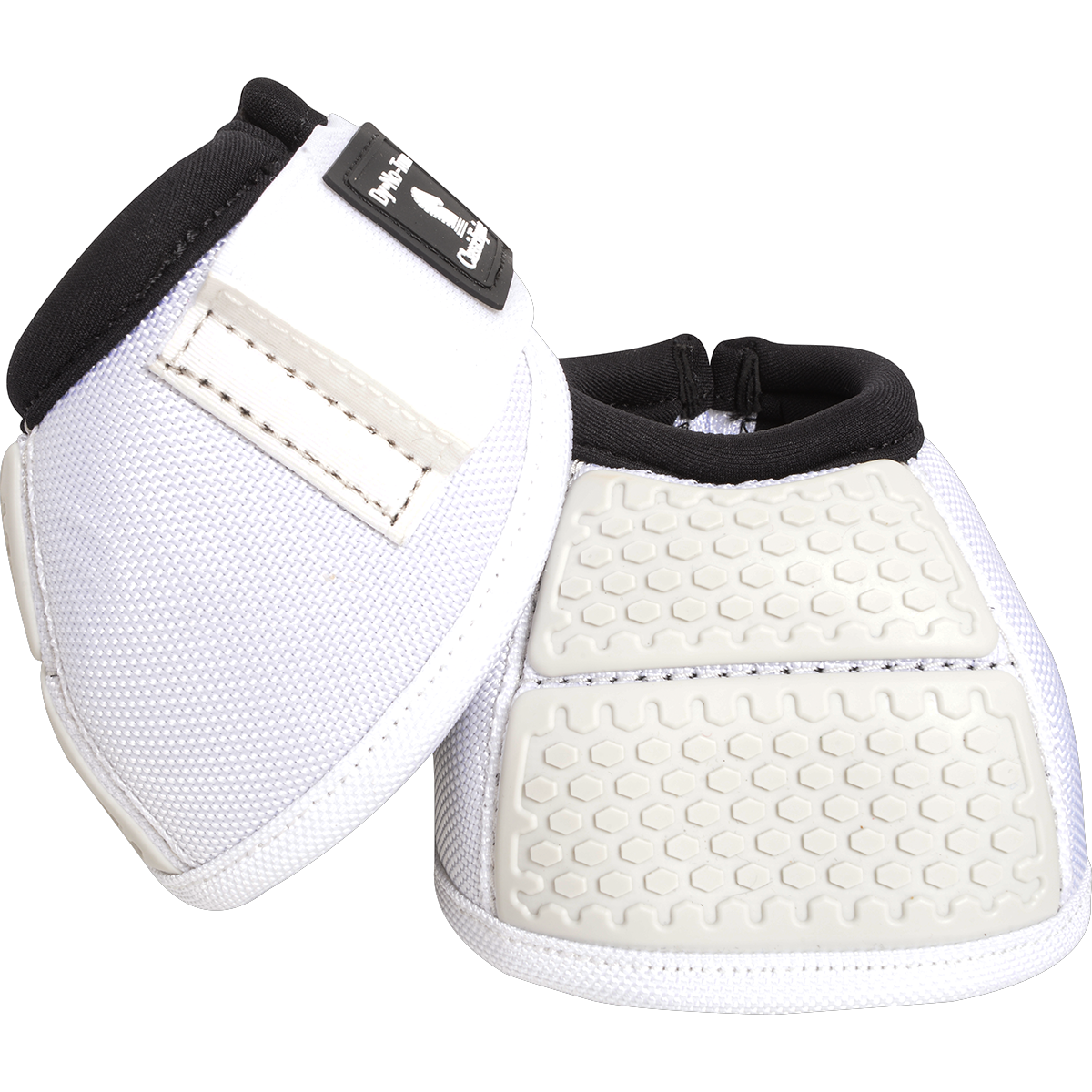 Classic Equine Flexion No Turn Bell Boots - White