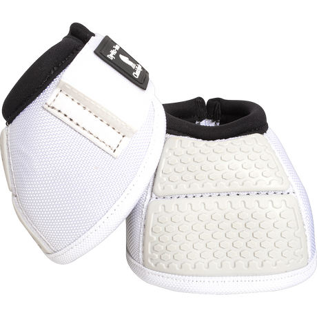 Classic Equine Flexion No Turn Bell Boots - White