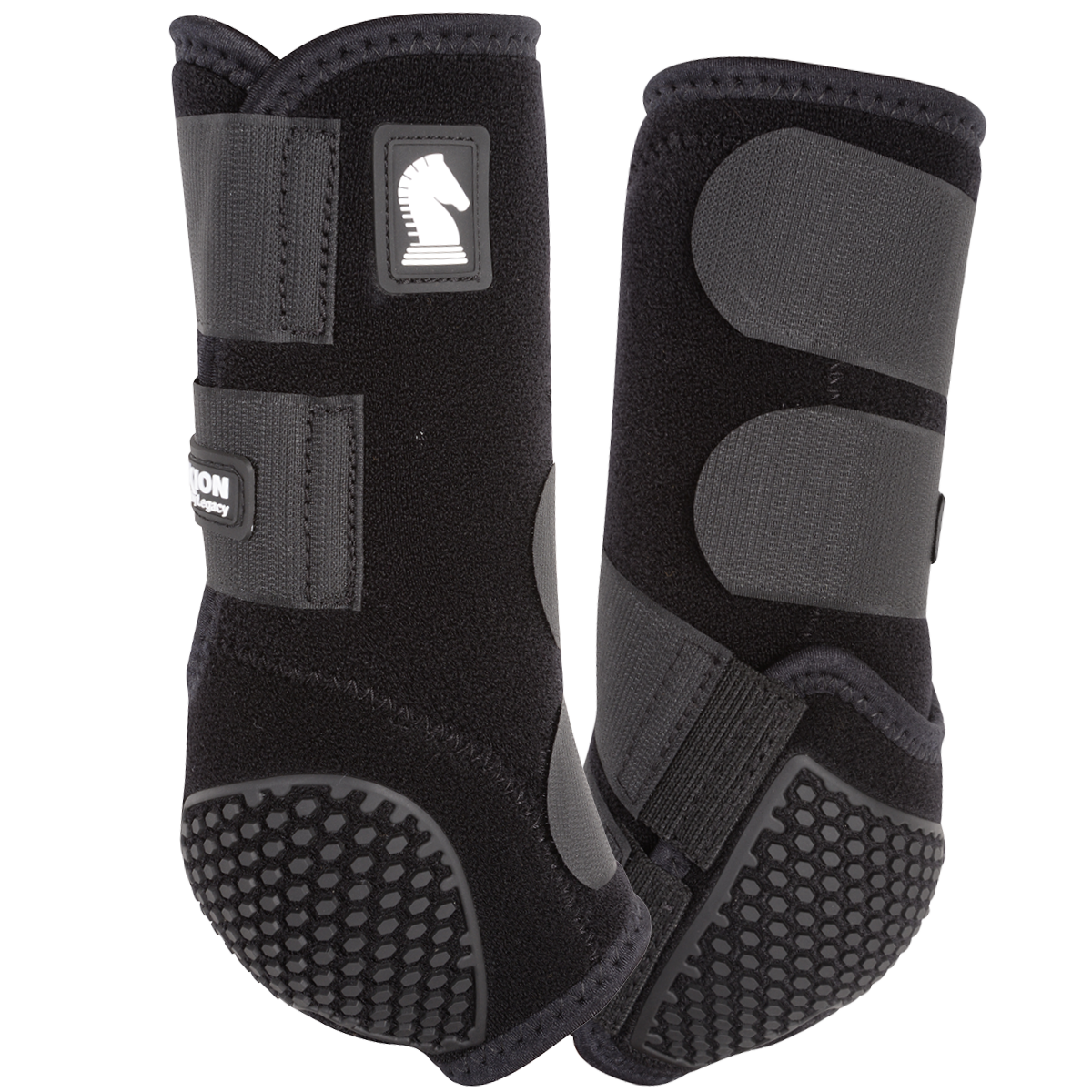 Classic Equine Flexion by Legacy2 Support Boots - Black