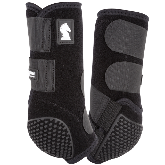 Classic Equine Flexion by Legacy2 Support Boots - Black