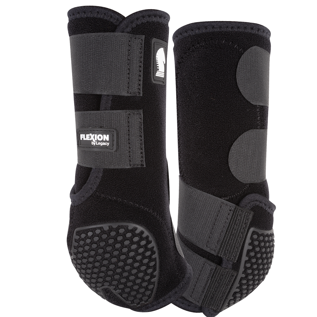 Classic Equine Flexion by Legacy2 Support Boots - Black