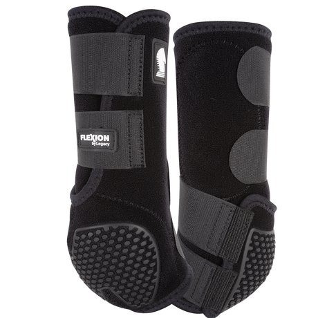 Classic Equine Flexion by Legacy2 Support Boots - Black