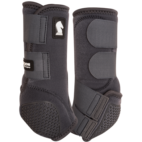 Classic Equine Flexion by Legacy2 Support Boots - Charcoal