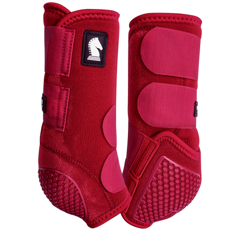 Classic Equine Flexion by Legacy2 Support Boots - Crimson