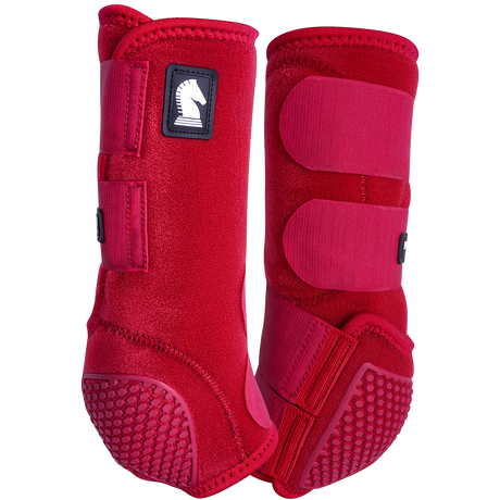 Classic Equine Flexion by Legacy2 Support Boots - Crimson