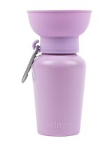 Springer Pets Flip Dog Travel Bottle 20oz - Lilac Lilac