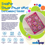 SodaPup Flower Power Lick Mat - Small / Large