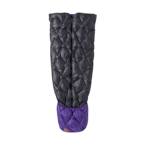 Big Agnes Flycreek Ulzip Quilt 50 Sleeping Bag, Asphalt Royal Purple/regular Asphalt/ryl prpl