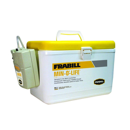 Frabill Bait Box With Aerator 8ct