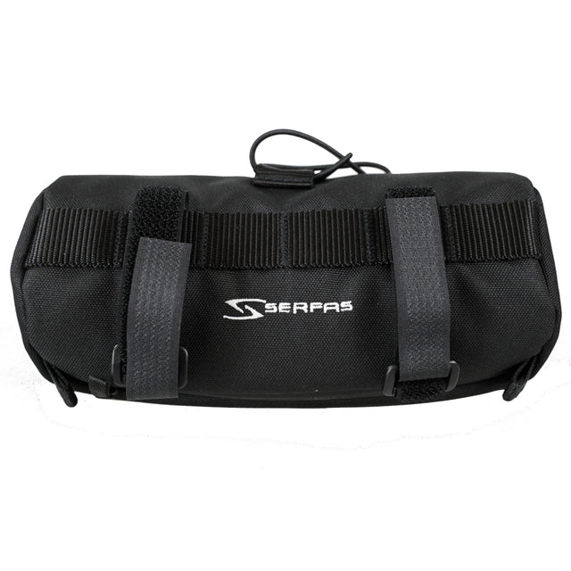 Serfas Handlebar Waterproof Barrel Bag, Small Black