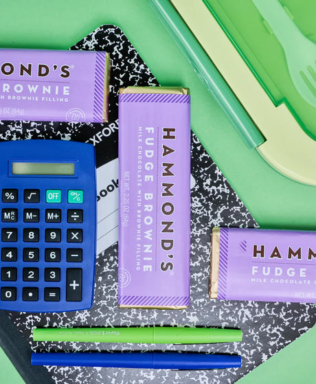 Hammond's Candies Fudge Brownie Milk Chocolate Bar