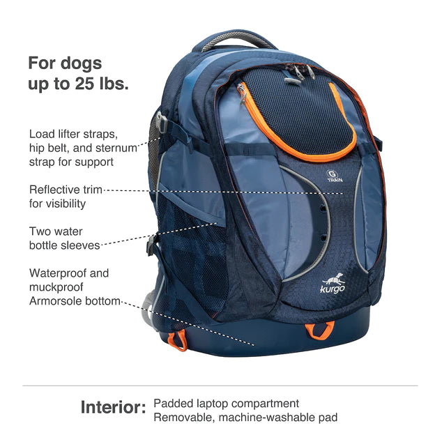 Kurgo G-Train Dog Carrier Backpack