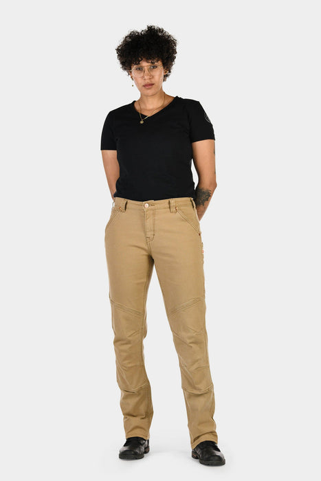 Dovetail Workwear GO TO Stretch Canvas Pants - Sawdust Brown