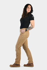 Dovetail Workwear GO TO Stretch Canvas Pants - Sawdust Brown