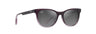 Lonomea Sunglasses, Dark Violet To Lilac/gray/maui Gradient
