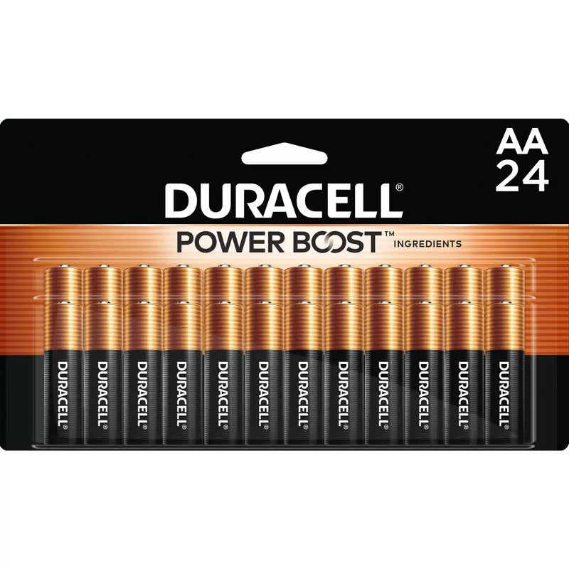 Duracell Coppertop AA Batteries (Alkaline Battery) - 24 Pack 24pk