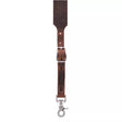 3-D Belt Mens Creased Leather Suspenders with Swivel Hook Ends Bay Apache Brown