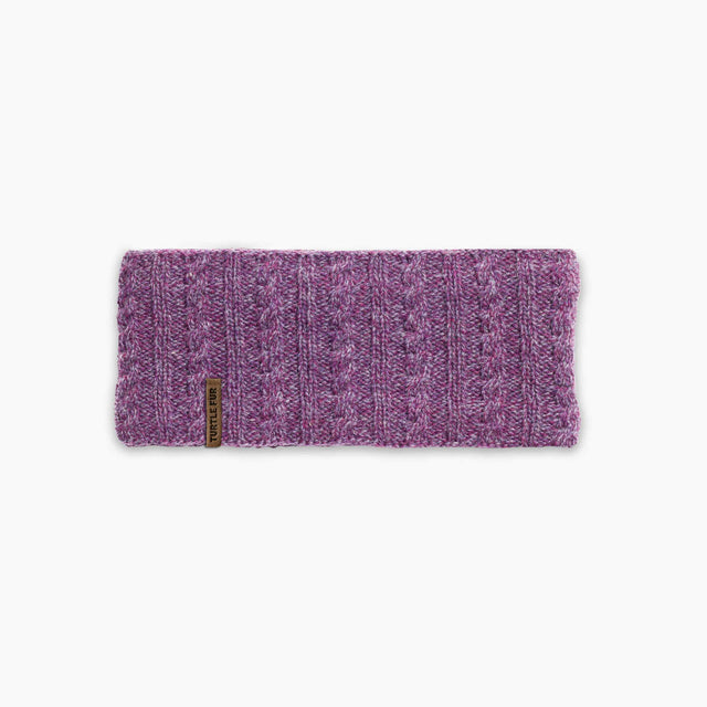 Turtle Fur Lambswool Tara Headband - Amethyst Amethyst