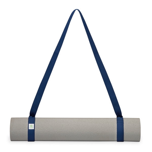 Gaiam Easy-cinch Yoga Mat Sling Navy Navy