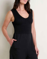 Toad & Co Gemina Sleeveless Jumpsuit - Black