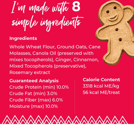 Buddy Biscuit Gingerbread Biscuits Dog Treats