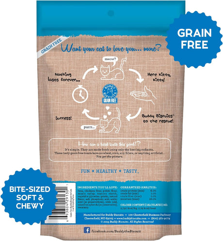 Grain Free Buddy Biscuits for Cats (Temping Tuna) - 3oz