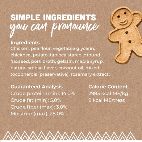 Buddy Biscuit Grain Free Soft & Chewy Treats (Roasted Chicken) - 5oz