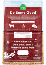 Open Farm Grass-Fed Beef & Ancient Grains Dry Dog Food - (11LB & 22LB)