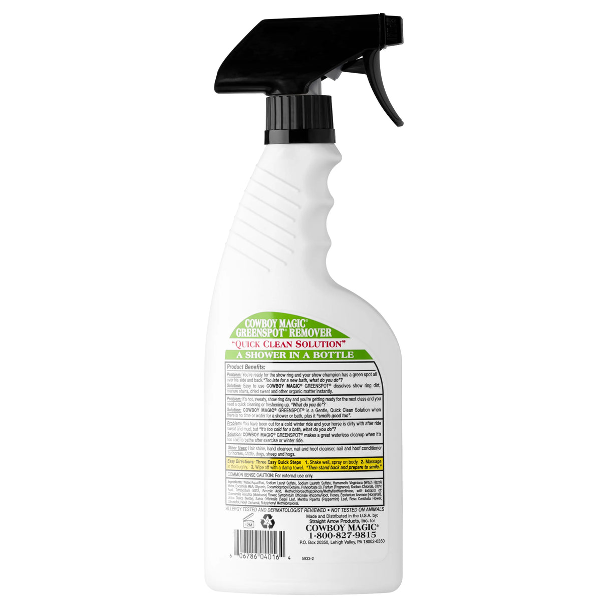 Cowboy Magic Greenspot Remover - 3.4oz / 16oz. / 32oz. / 1 Gallon