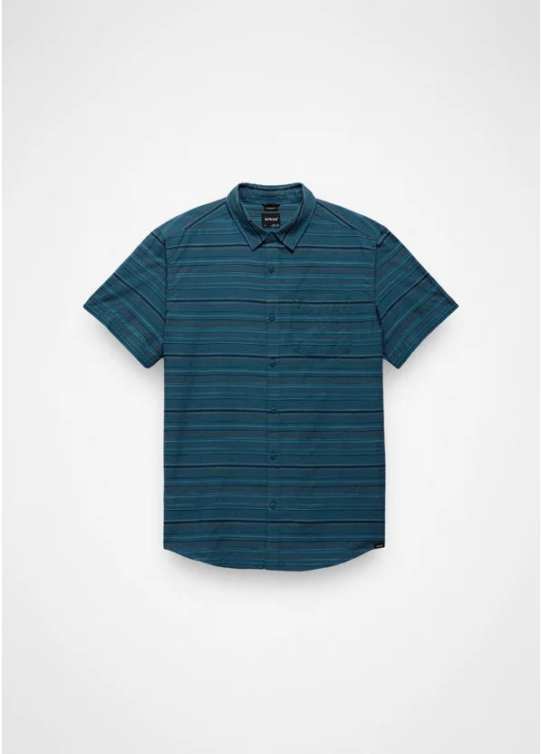 Prana Groveland Short-Sleeve Shirt - Catalina