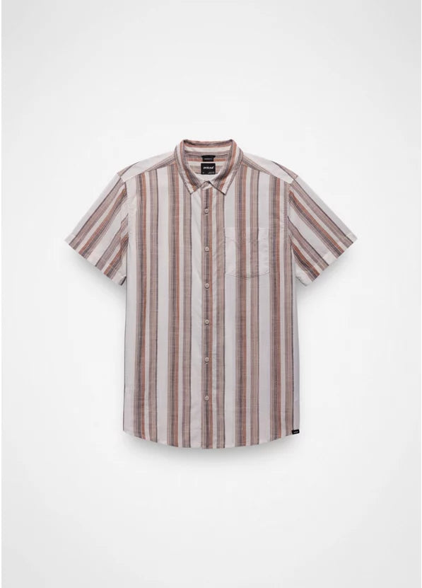 Prana Groveland Short-Sleeve Shirt - Mocha