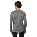 Hot Chillys Men's Micro-Elite Chamois Crewneck - Granite Granite