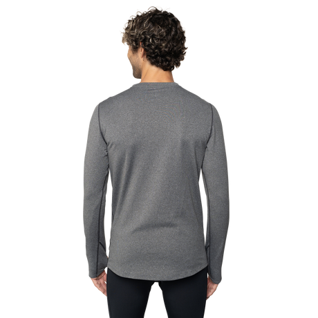 Hot Chillys Men's Micro-Elite Chamois Crewneck - Granite Granite